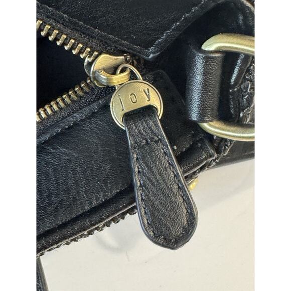 Joy Susan Black Straw Crossbody Tote Bag - Picture 8 of 11